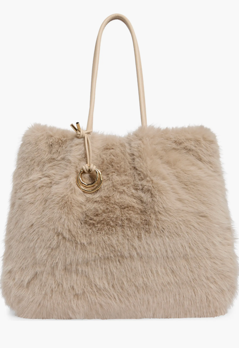 Dolce Vita Noor Faux Fur Tote