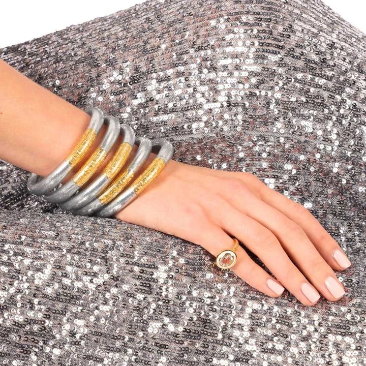 BuDhaGirl Tzubbie All Weather Bangle - Serenity Prayer