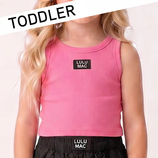 Lulu Mac Toddler Solid Tank Top