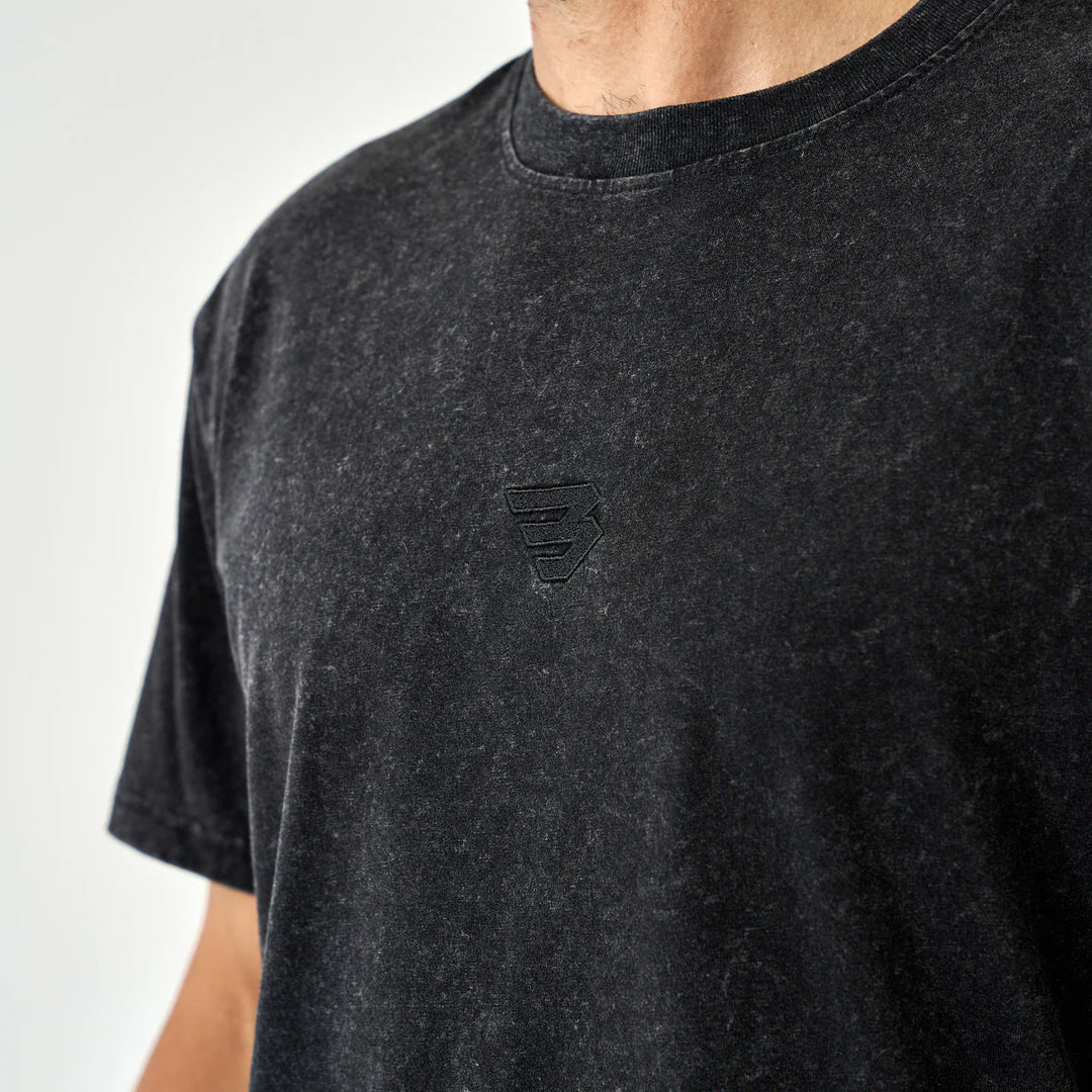 Burlebo Vintage Washed B Logo Tee