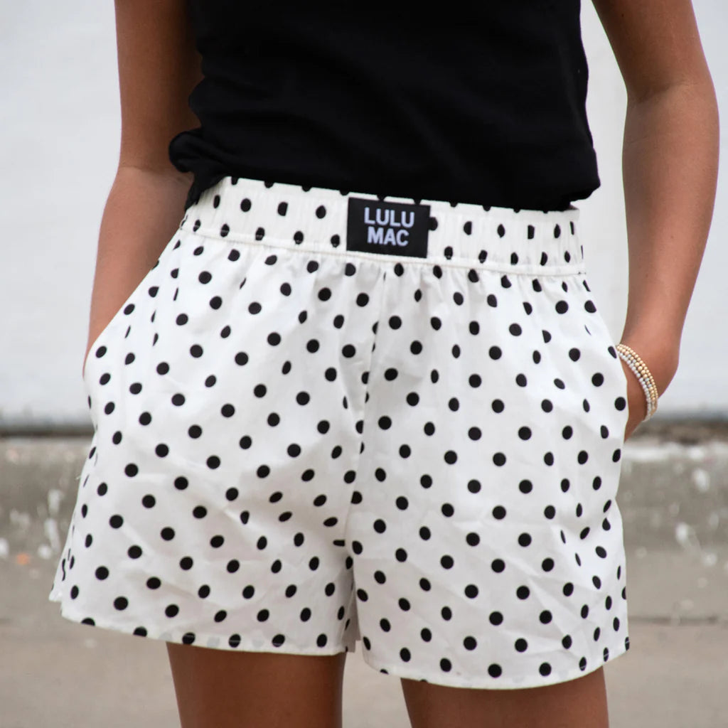 Lulu Mac Polka Dot Shorts - Little Dots