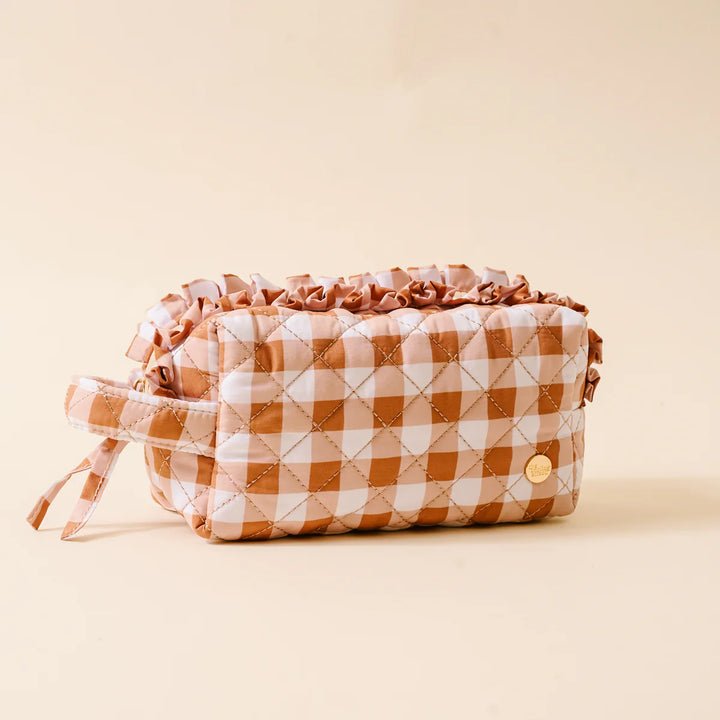 Darling Effect Essentials Quilted Cosmetic Pouch