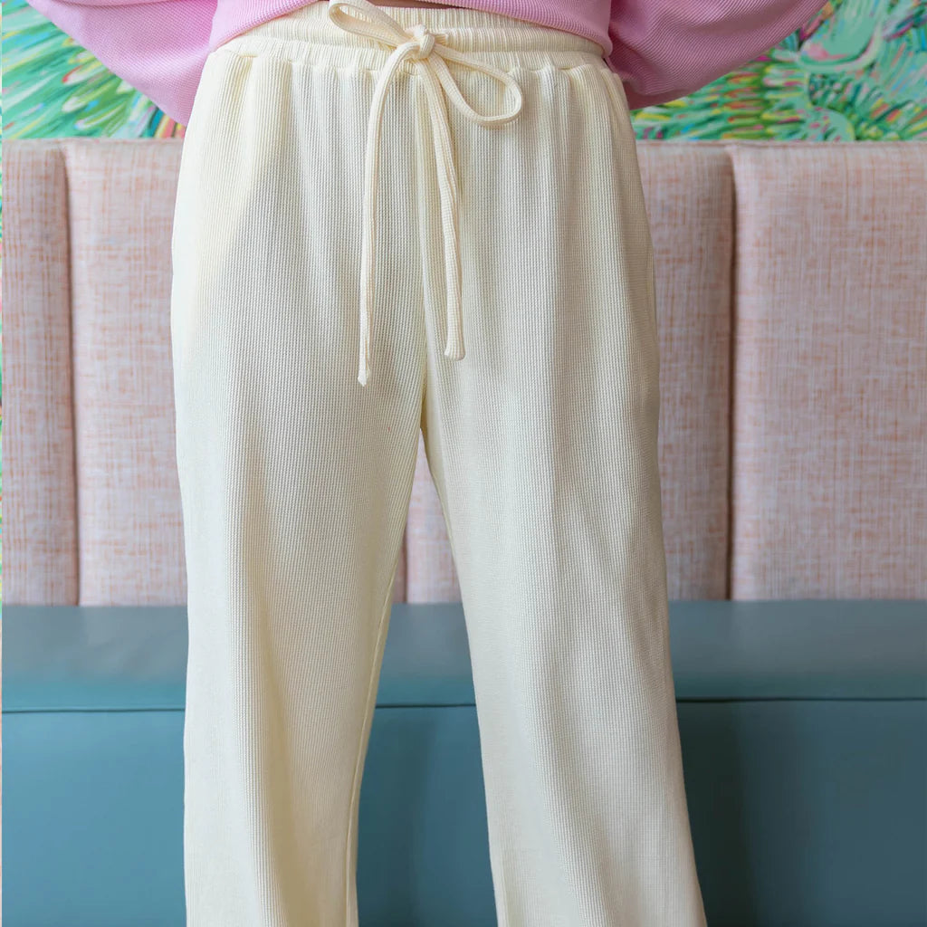 Lulu Mac Waffle Pants