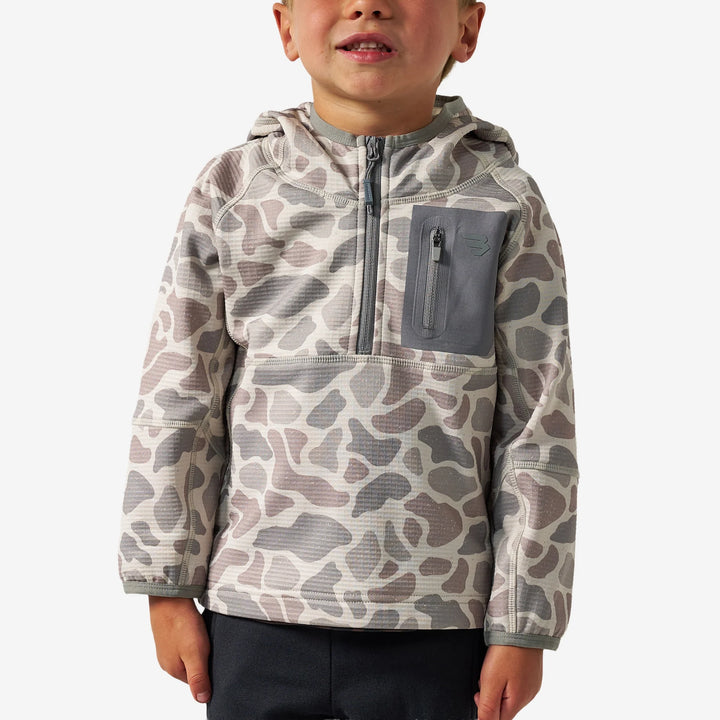 Burlebo Youth Blaze Tech Quarter Zip