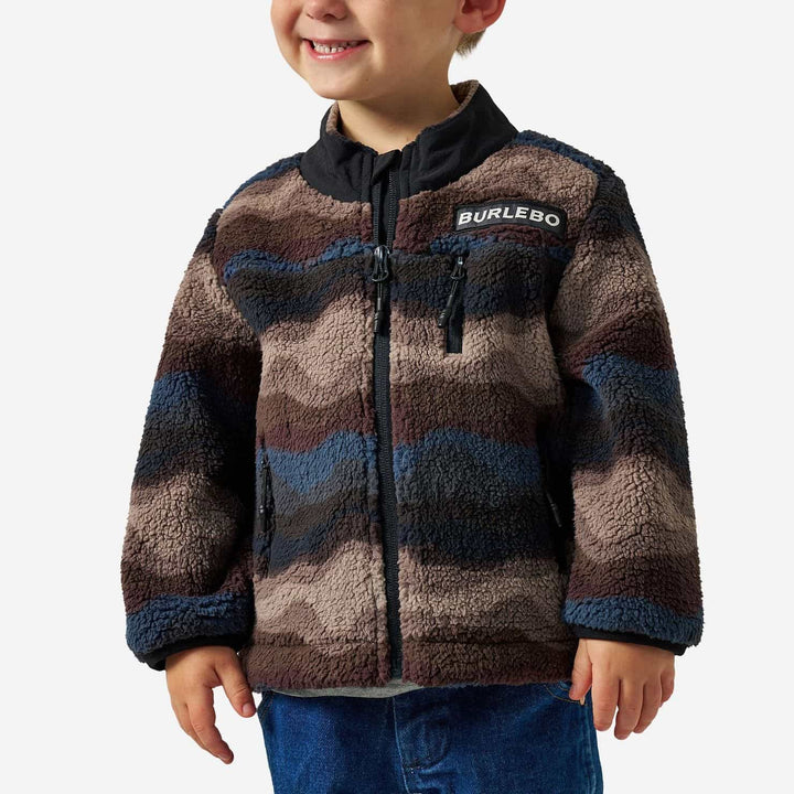 Burlebo Youth Mountain Fleece Full Zip Jacket