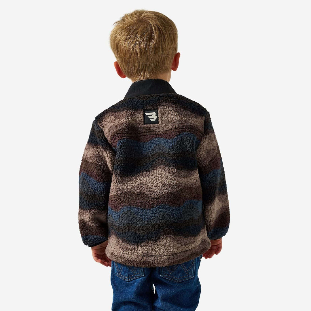 Burlebo Youth Mountain Fleece Full Zip Jacket