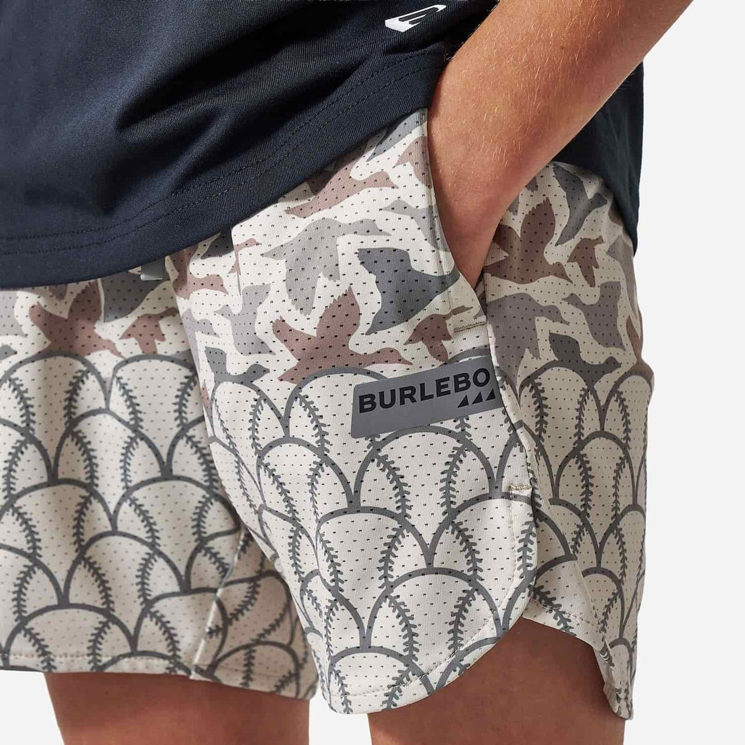 Burlebo Youth Mesh Training Shorts