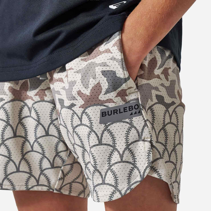 Burlebo Youth Mesh Training Shorts