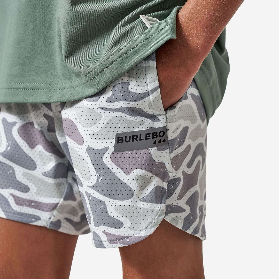 Burlebo Youth Mesh Training Shorts