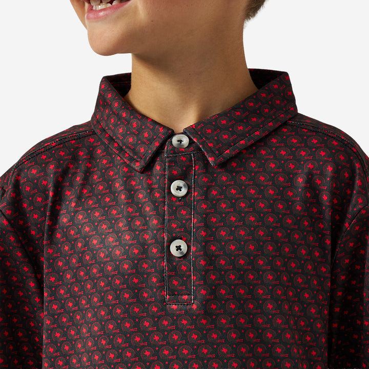 Burlebo Youth Polo - Vintage Helmets