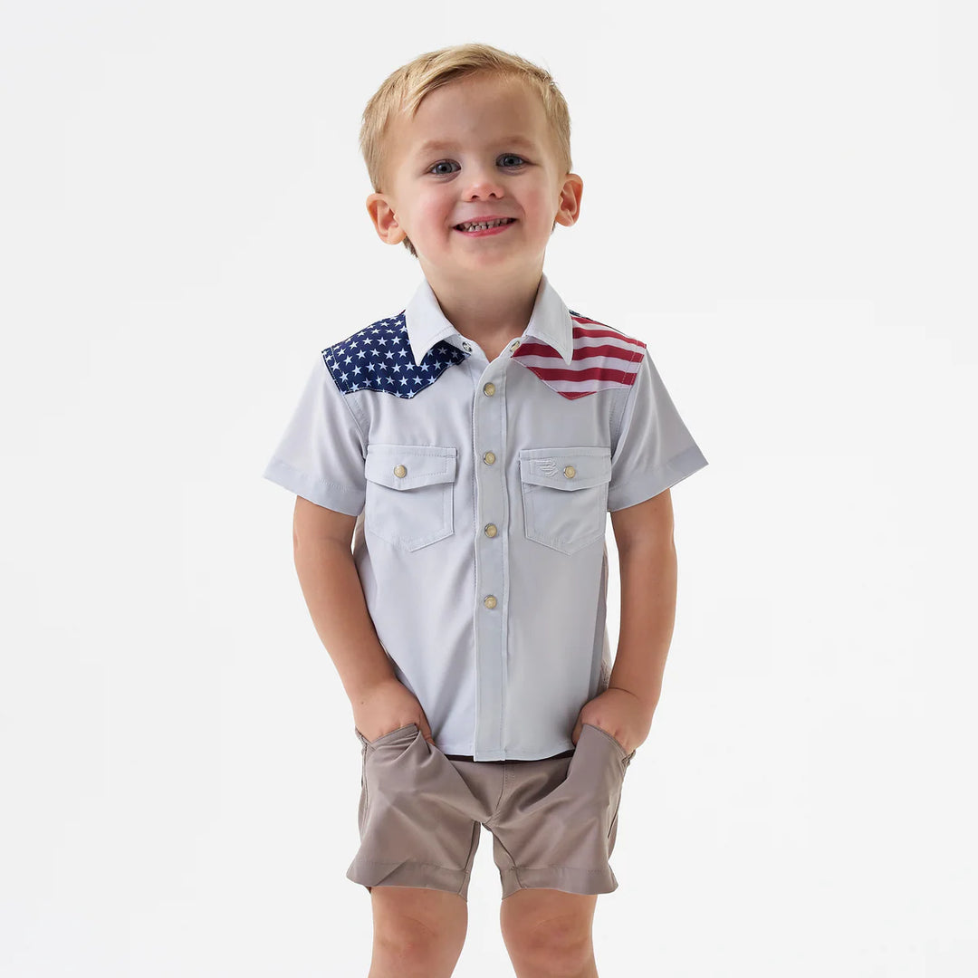 Burlebo Youth Performance Western Shirt