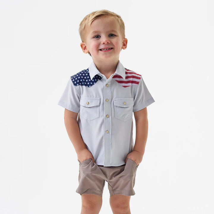 Burlebo Youth Performance Western Shirt