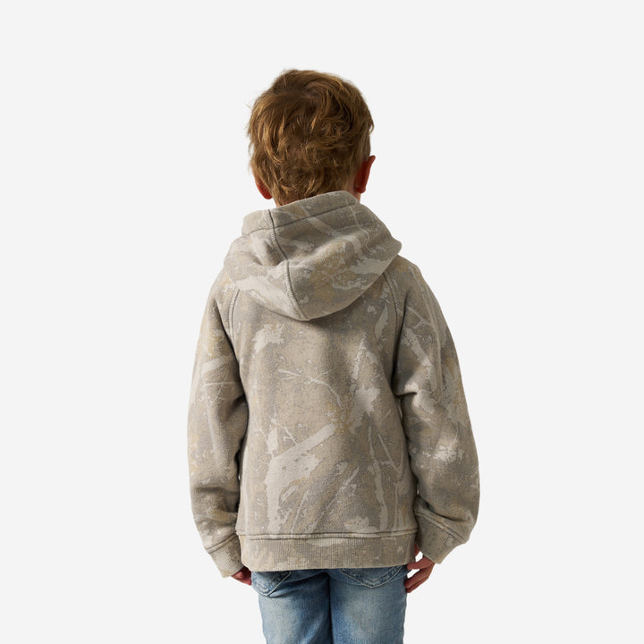 Burlebo Youth Vintage Washed Fleece Hoodie