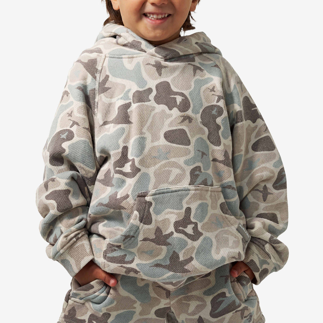 Burlebo Youth Vintage Washed Fleece Hoodie