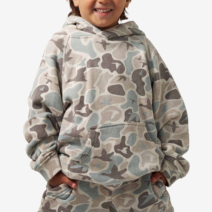 Burlebo Youth Vintage Washed Fleece Hoodie