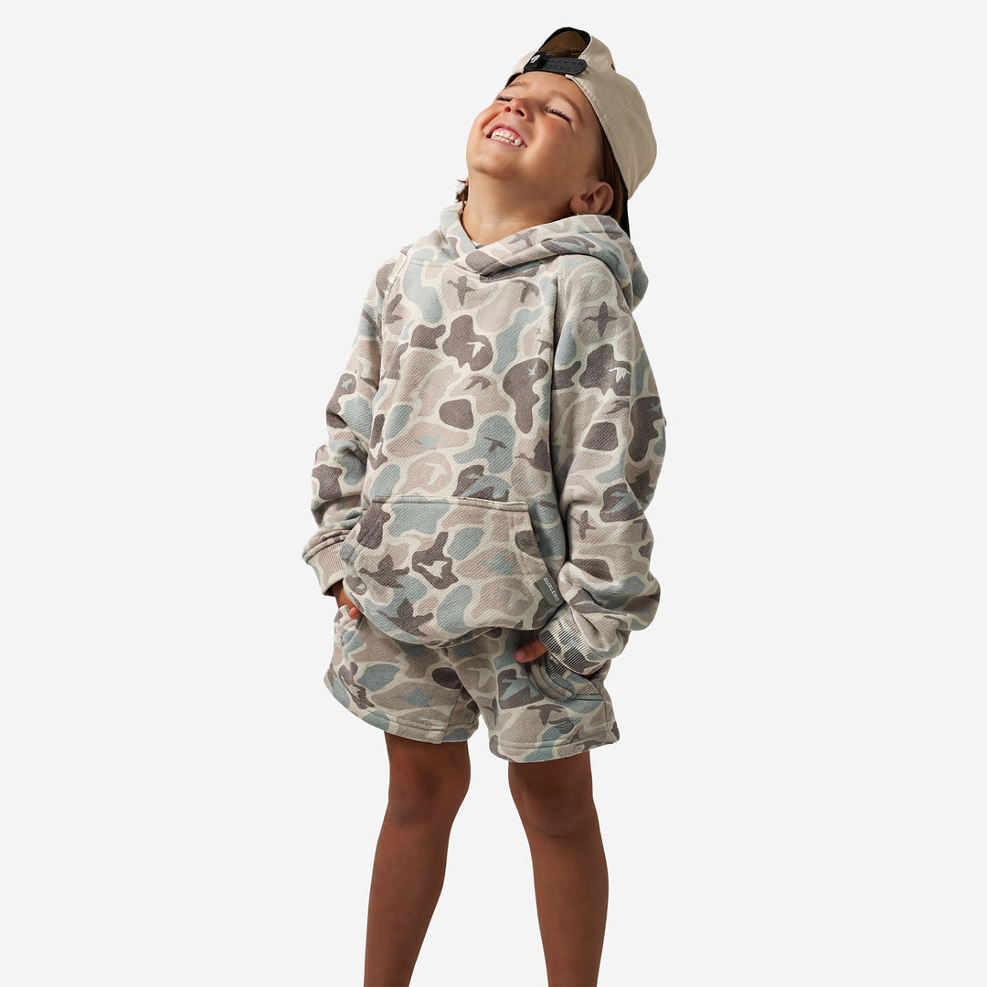 Burlebo Youth Vintage Washed Fleece Hoodie