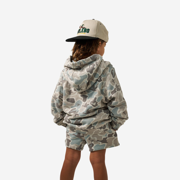 Burlebo Youth Vintage Washed Fleece Hoodie