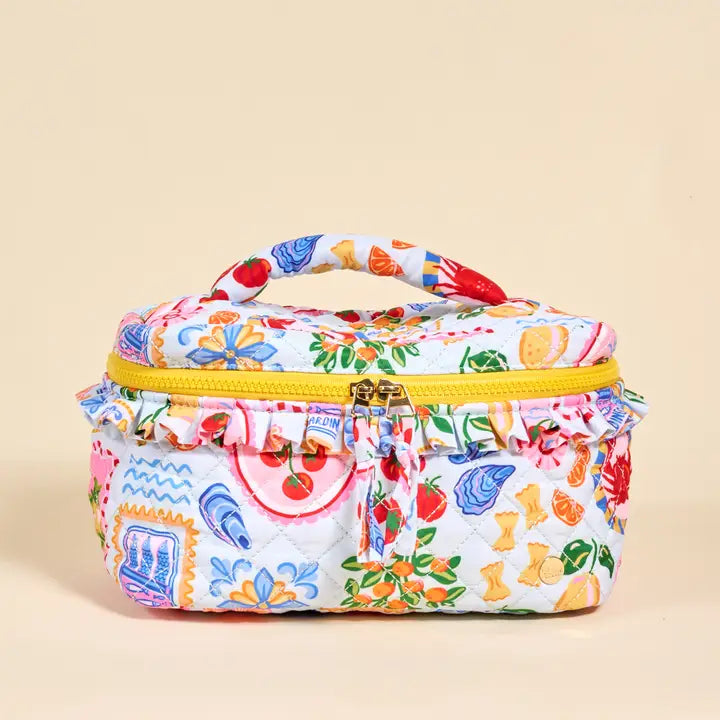 Darling Effect Glam & Go Quilted Cosmetic Bag