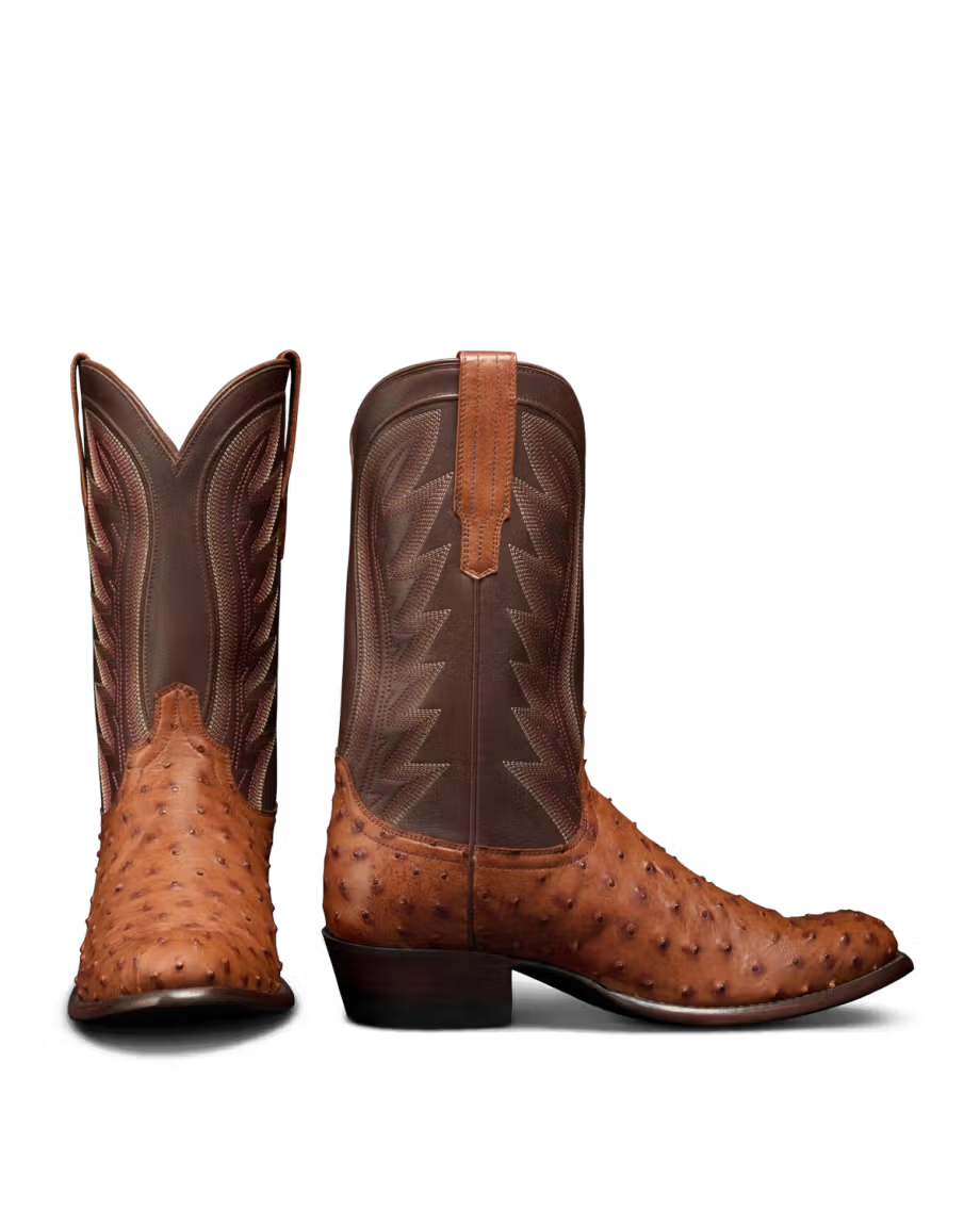 Men's Tecovas Wyatt Boot - Pecan Ostrich