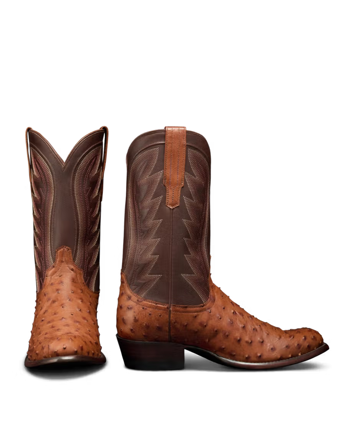 Men's Tecovas Wyatt Boot - Pecan Ostrich