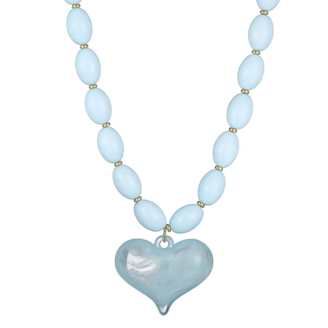 HJ Conlee Blue Necklace