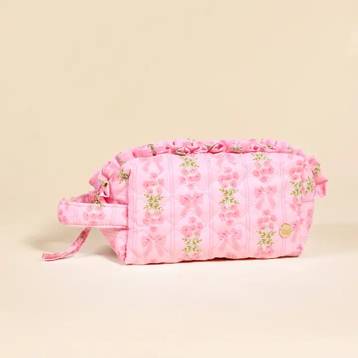 Darling Effect Essentials Quilted Cosmetic Pouch