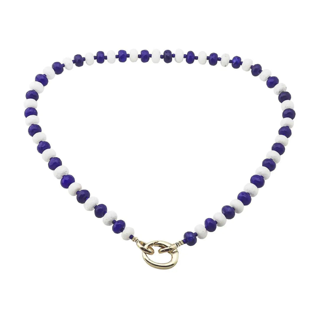 Gameday Crystal Beaded Necklace