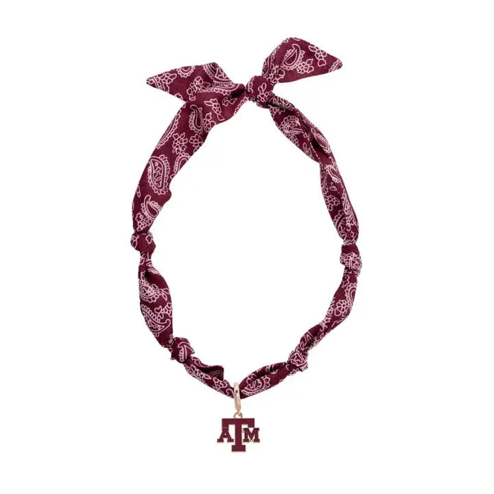 CS Gameday Logo Bandana Scarf Necklace