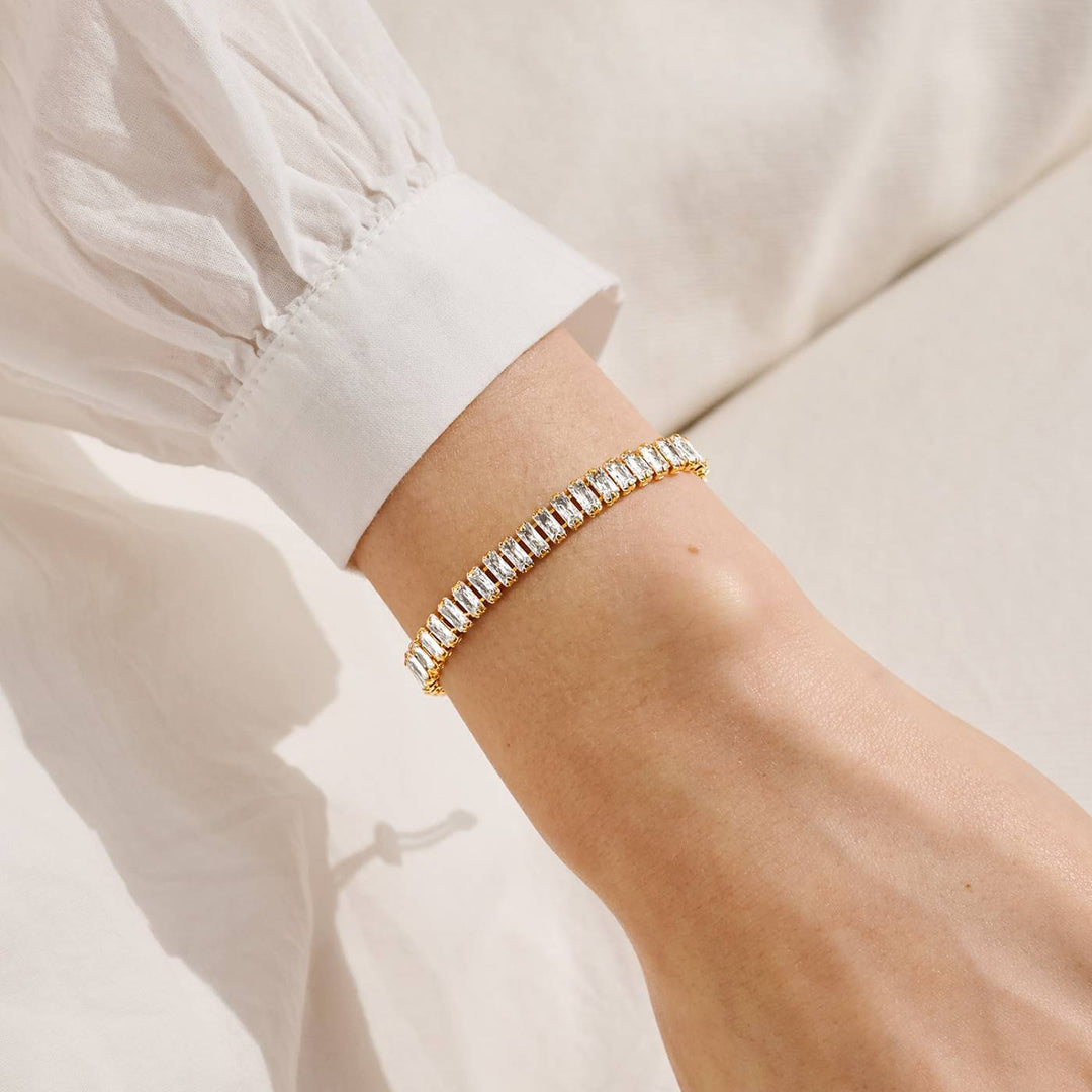 ALC Gold Tennis Bracelet