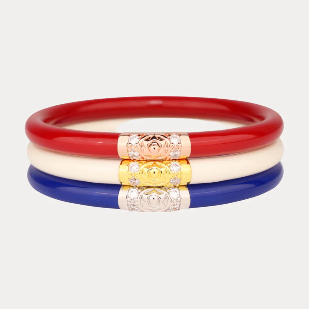 BuDhaGirl Three Kings All Weather Bangles - Set of 3