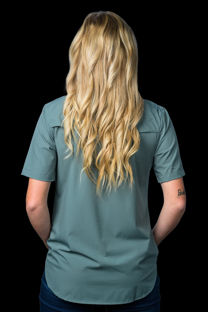 The Ferrell Core Women's Short Sleeve Snap Shirt