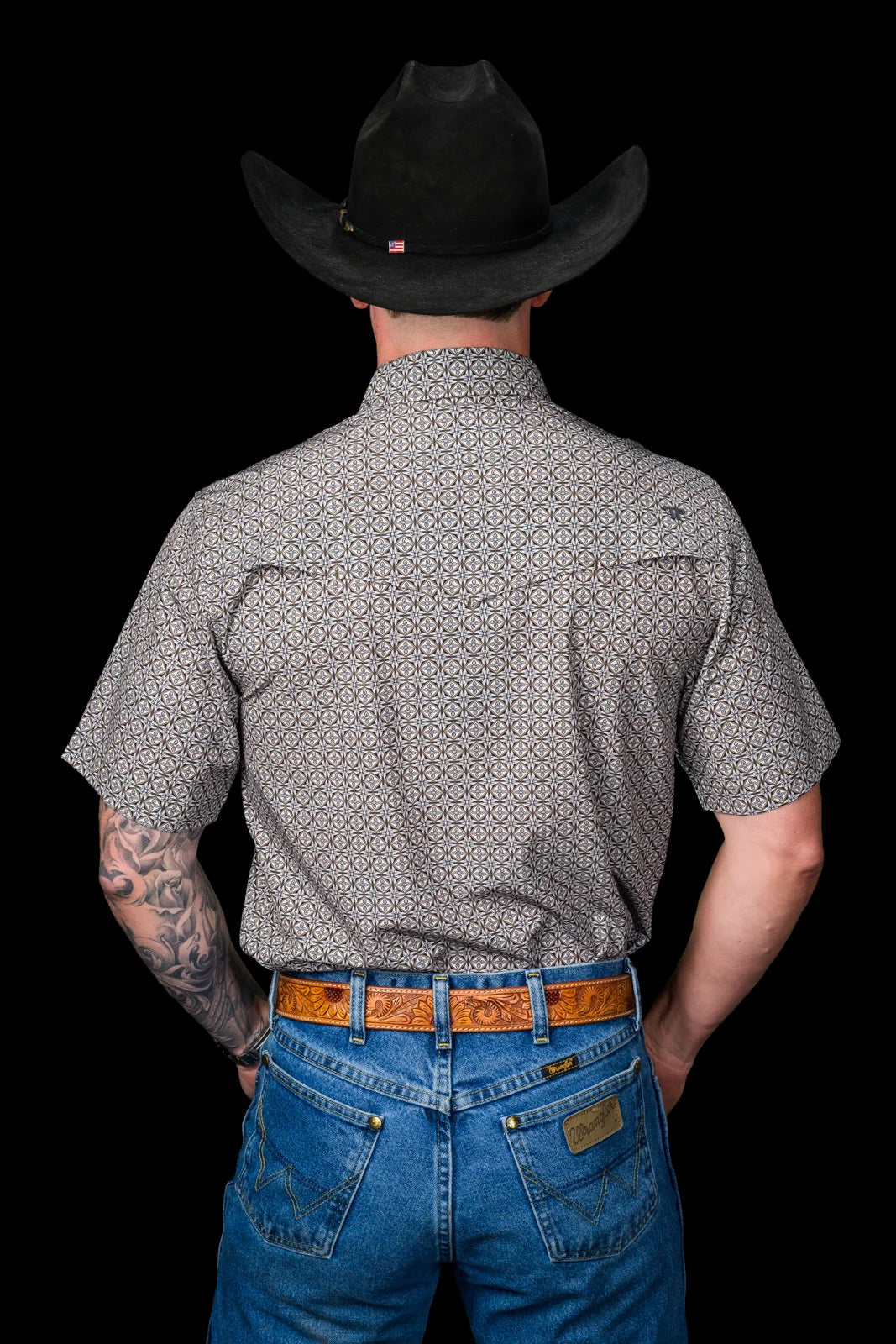 The Archer Short Sleeve Pearl Snap Shirt