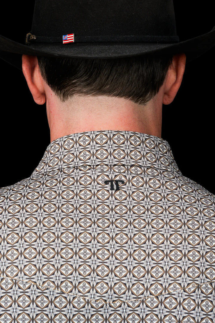 The Archer Pearl Snap Polo
