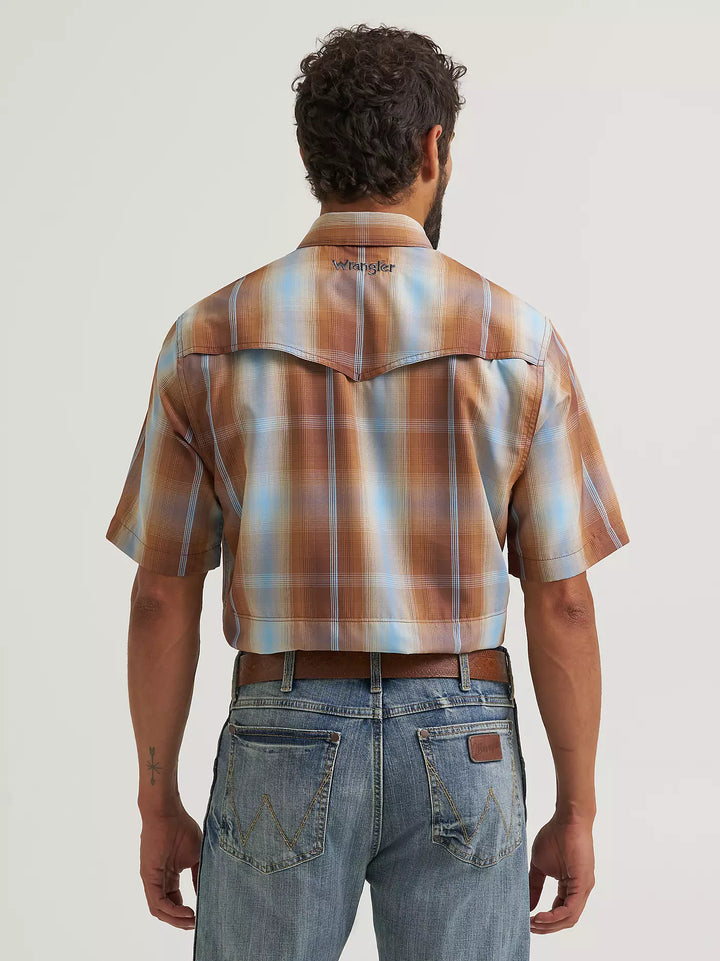 Wrangler Men's ATG Western Performance SS Shirt