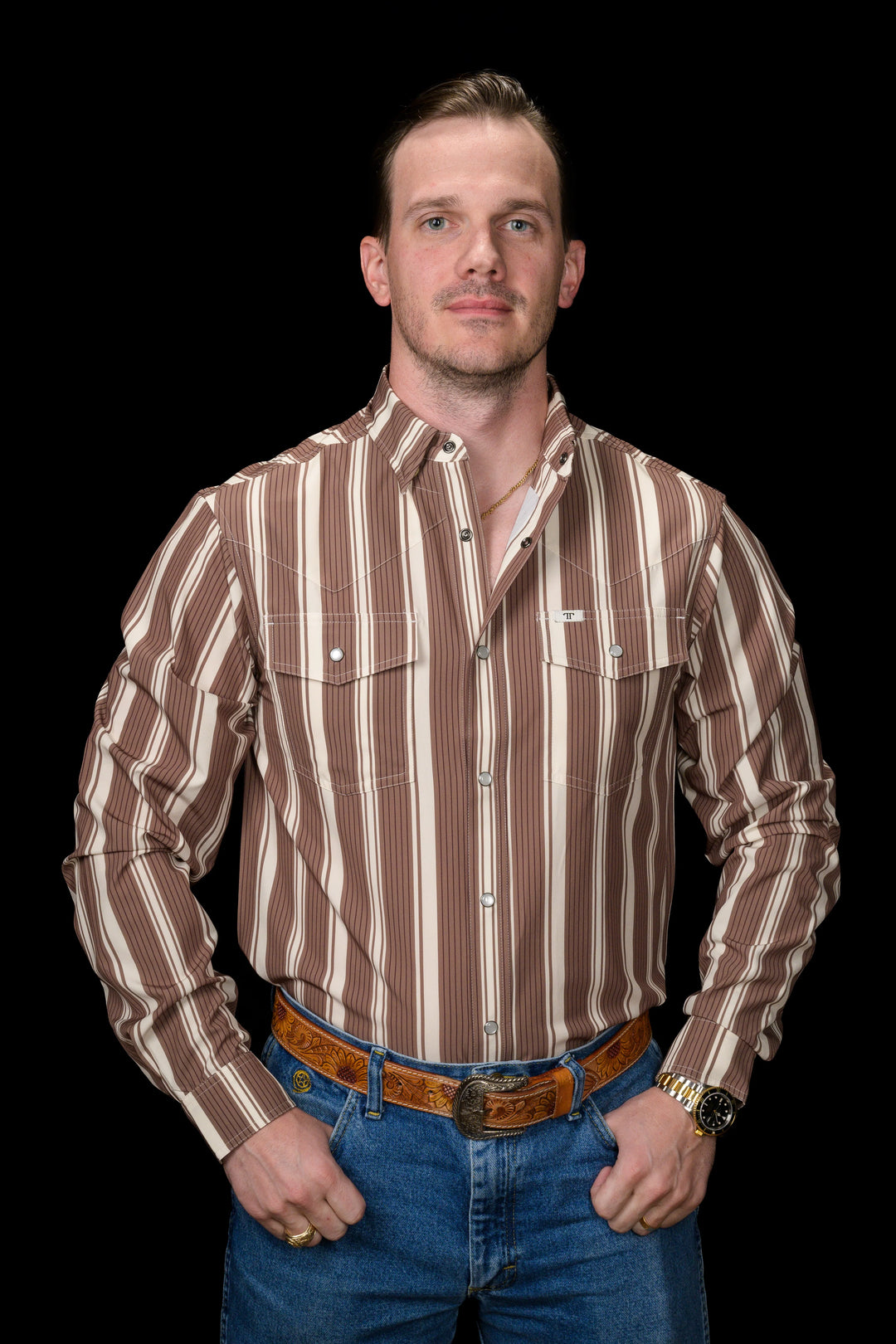The Atlas Long Sleeve Snap Shirt