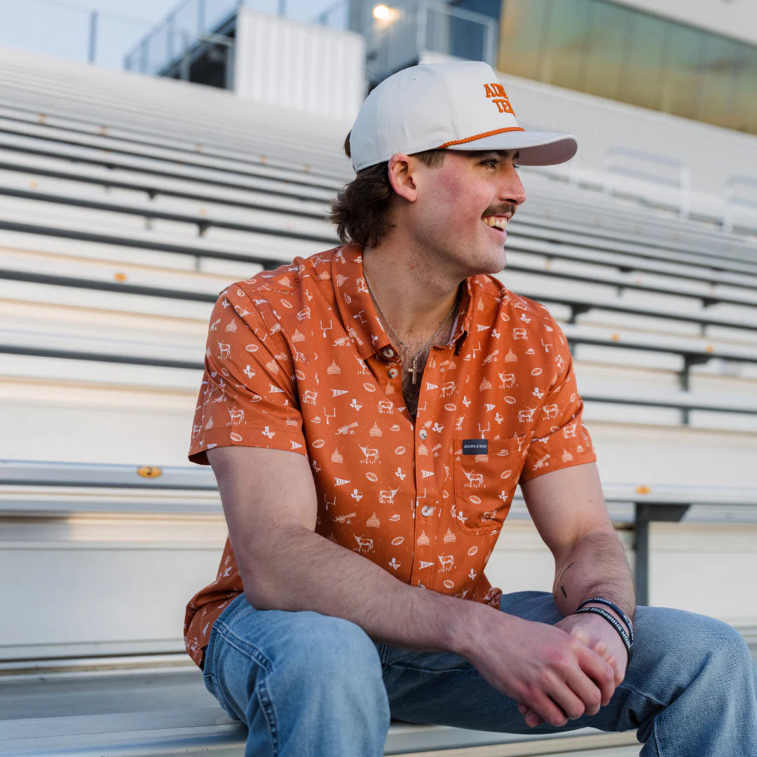 Burlebo Performance Button Up - Gameday in Austin