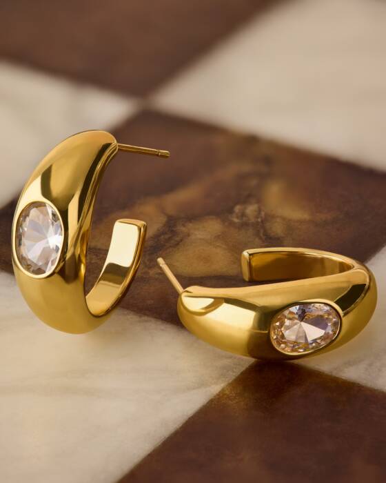 Katie Loxton Ayla Hoop Earrings