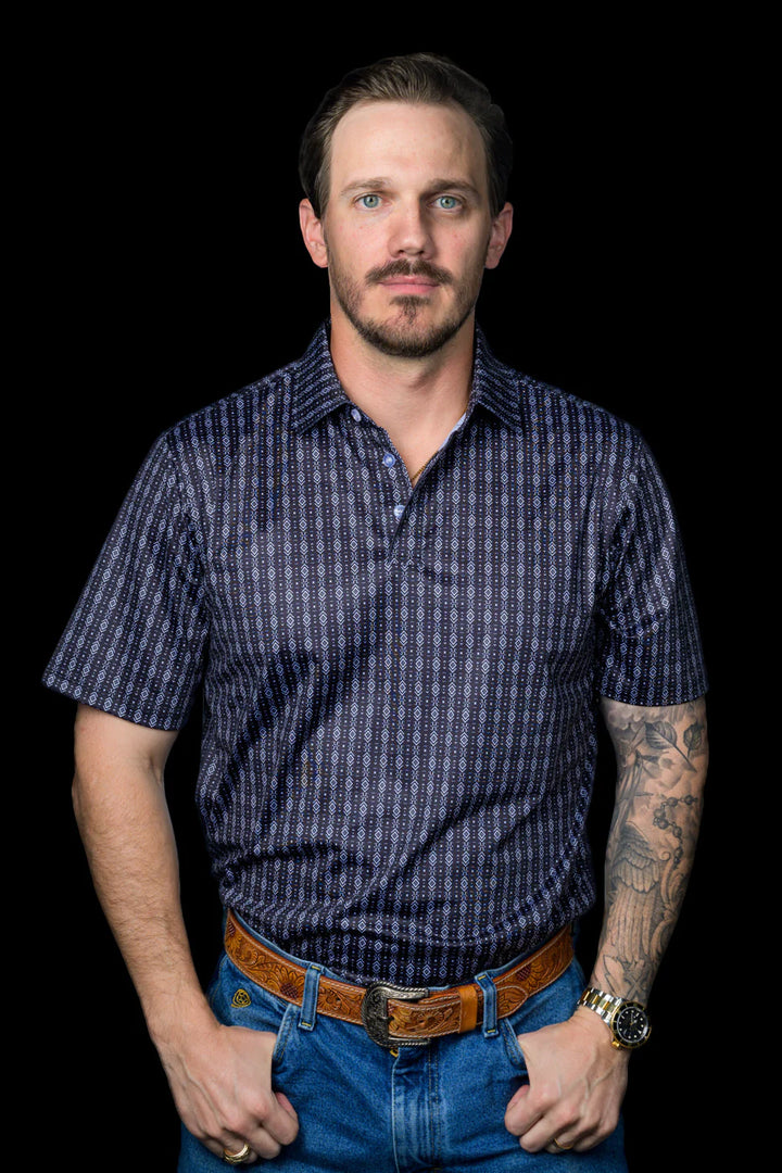 The Black Aztec Polo