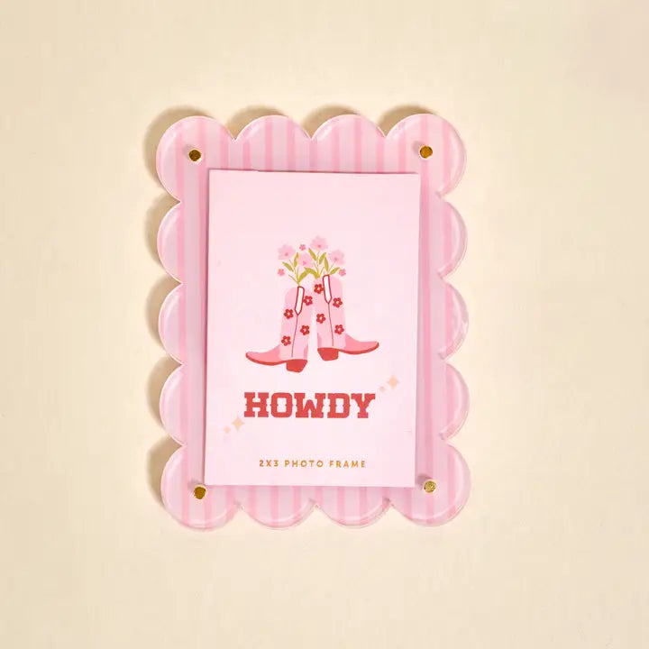 Mini Acrylic Picture Frame Magnet