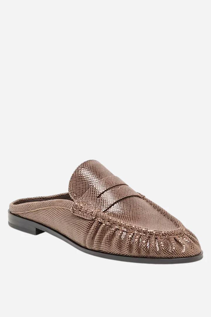 Dolce Vita Betzy Mule - Mocha Embossed Suede