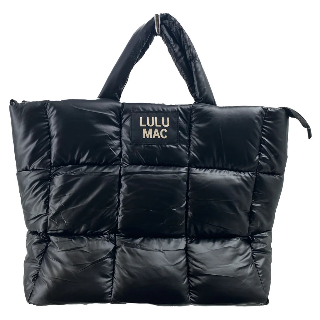 Lulu Mac Metallic Puffer Bag