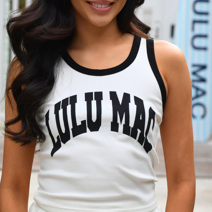 Lulu Mac Ringer Logo Tank - RT