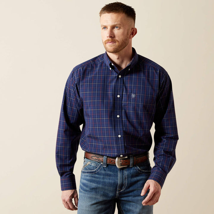 Ariat Men's Wrinkle Free Blaze Classic Fit LS Shirt