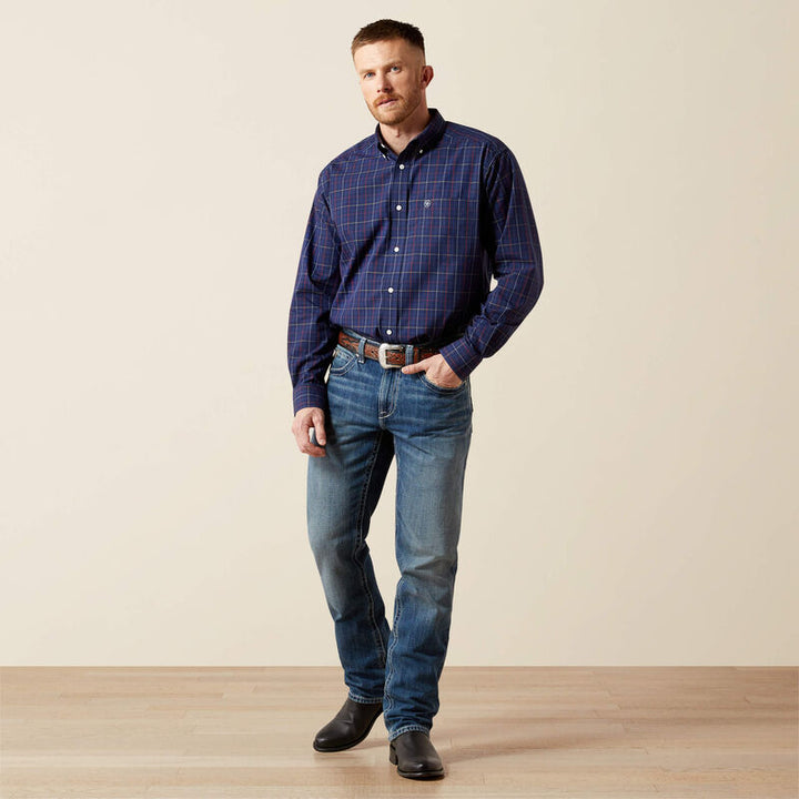 Ariat Men's Wrinkle Free Blaze Classic Fit LS Shirt
