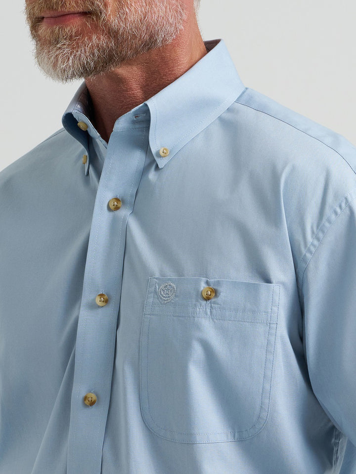 Wrangler Men's George Strait One Pocket LS Shirt