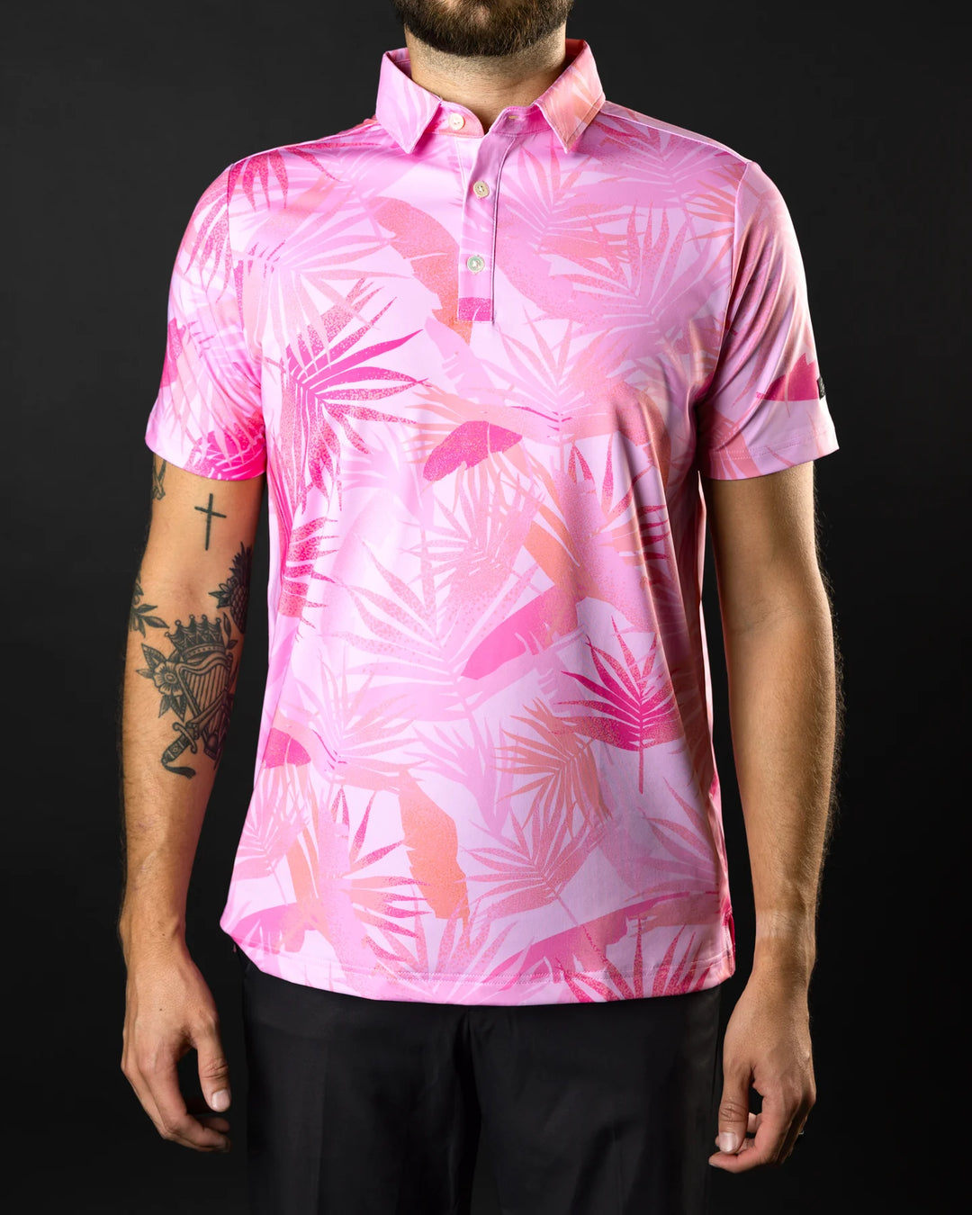 The Sunday Swagger Blush Bomber Polo