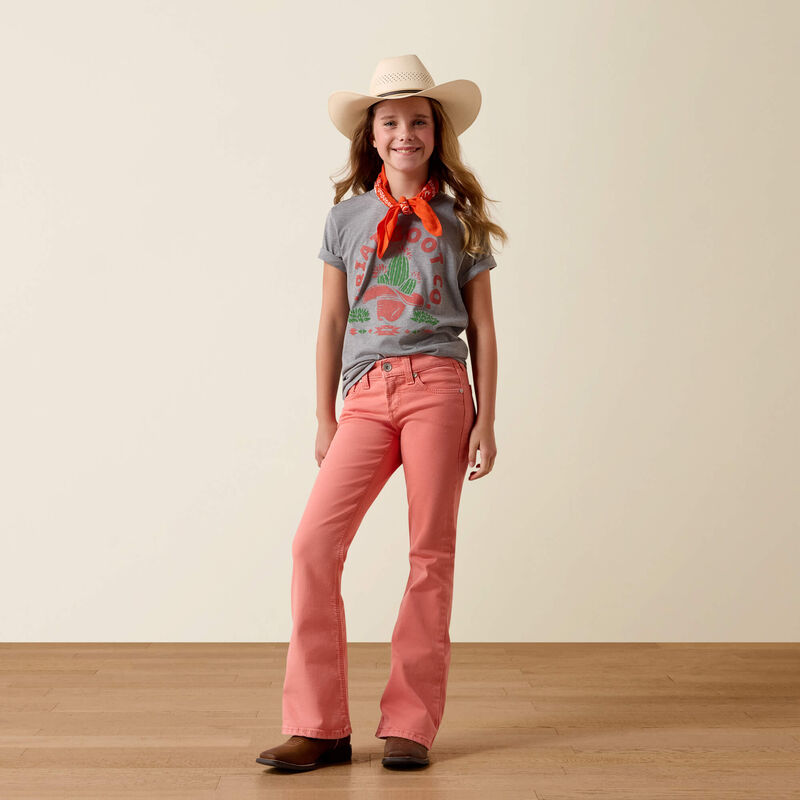 Ariat Girls Cactus Hat T-Shirt