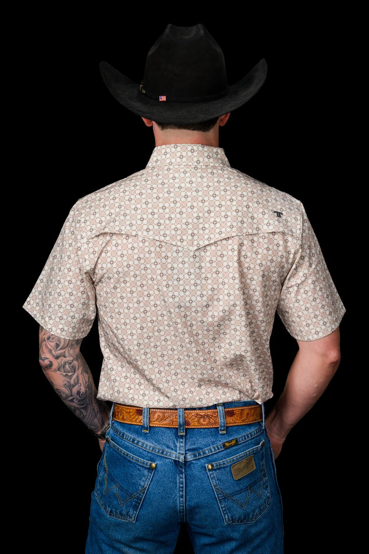 The Callen Short Sleeve Pearl Snap Shirt