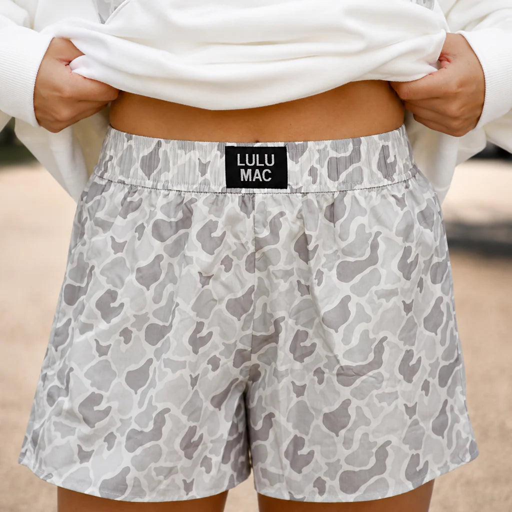 Lulu Mac Camo Boxer Shorts