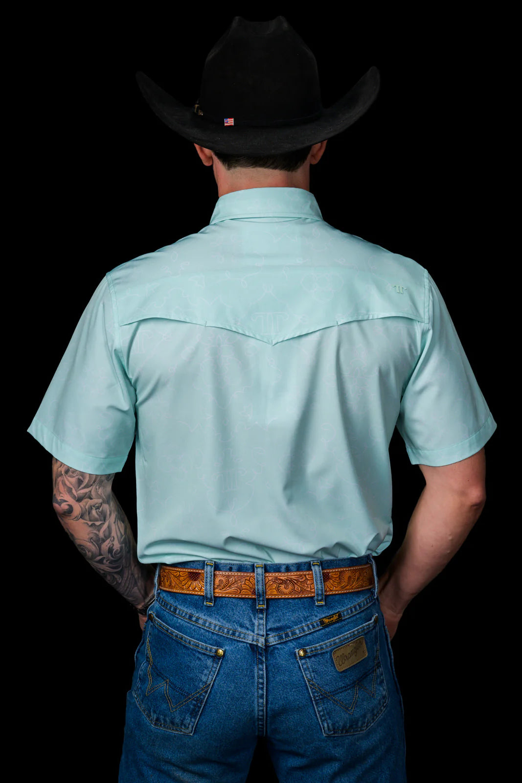 The Carson Short Sleeve Pearl Snap Shirt